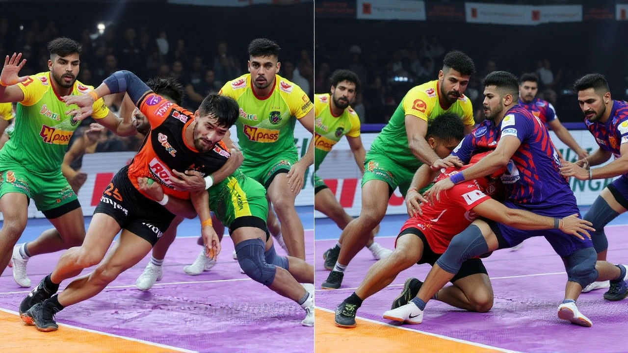 U Mumba ने Patna Pirates को 40-39 से हराया; Dabang Delhi ने Gujarat Giants को 38-28 से ध्वस्त किया